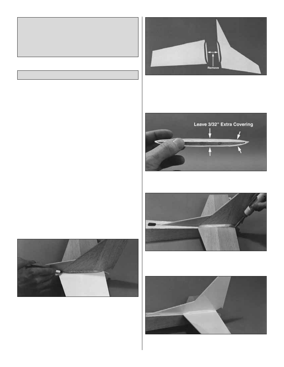 Recommended covering sequence | Great Planes PT-40 MkII Kit - GPMA0118 User Manual | Page 42 / 64
