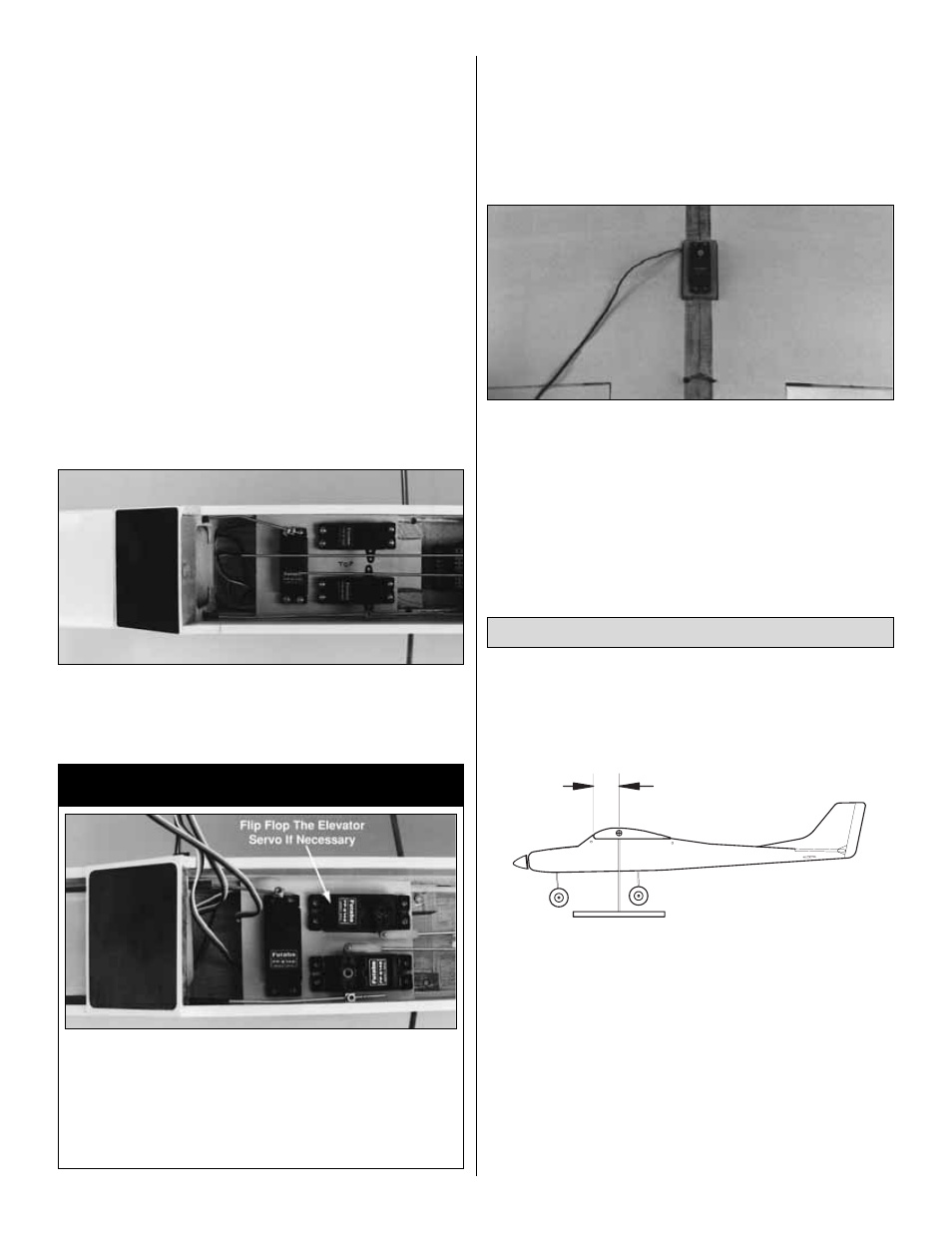 Balance your model | Great Planes PT-40 MkII Kit - GPMA0118 User Manual | Page 47 / 64