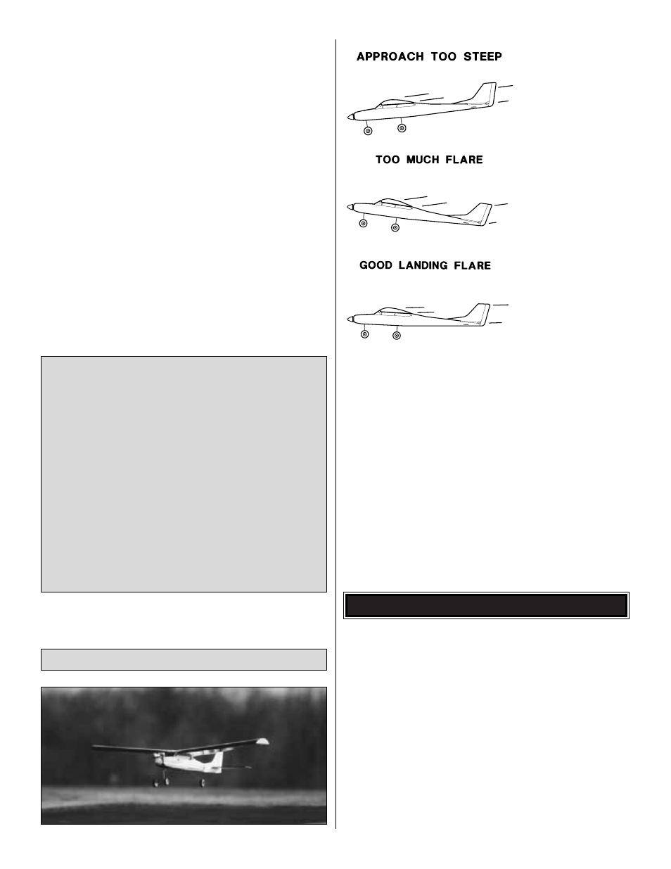 Some modeling terms & trivia, Landing | Great Planes PT-40 MkII Kit - GPMA0118 User Manual | Page 57 / 64