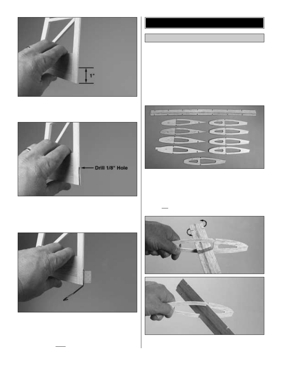 Build the wing panels build the wing | Great Planes RV-4 40 Kit - GPMA0180 User Manual | Page 10 / 52