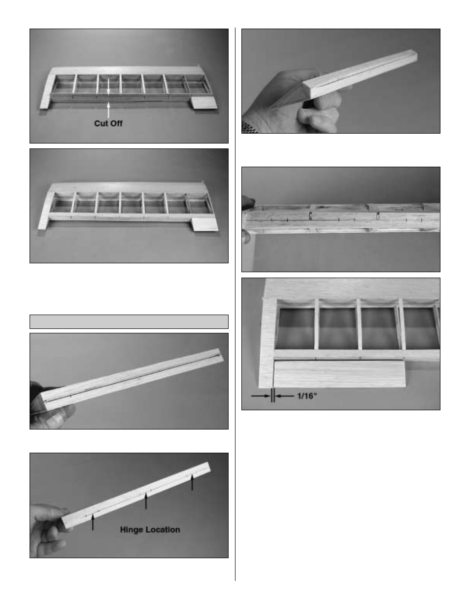 Aileron installation | Great Planes RV-4 40 Kit - GPMA0180 User Manual | Page 19 / 52