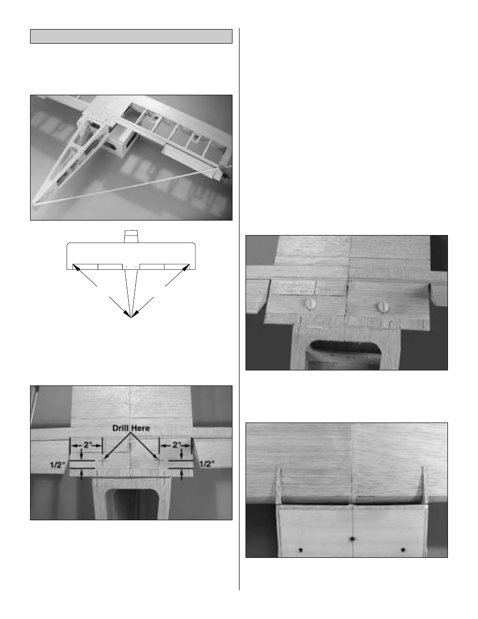 Mount the wing to the fuselage | Great Planes RV-4 40 Kit - GPMA0180 User Manual | Page 30 / 52