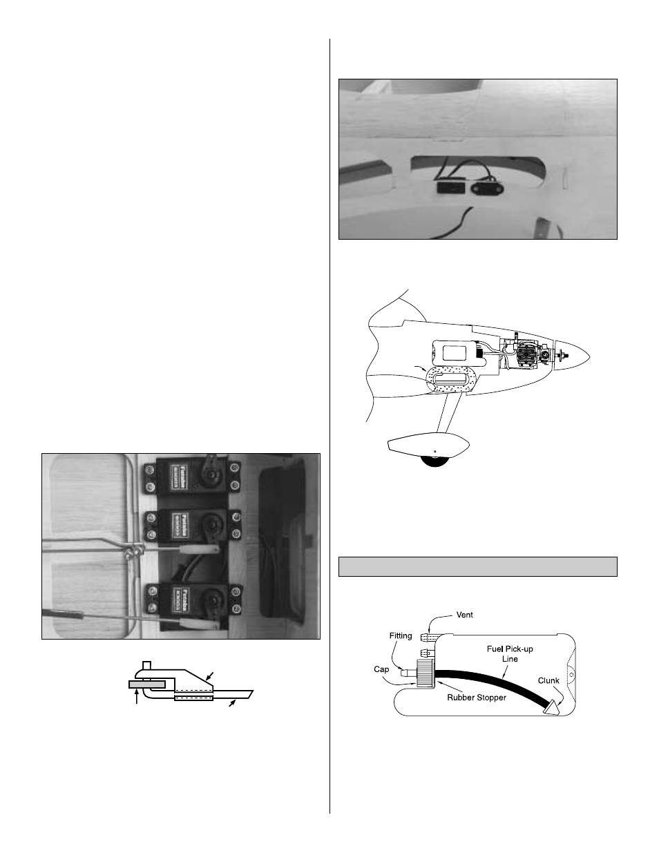 Install the fuel tank | Great Planes RV-4 40 Kit - GPMA0180 User Manual | Page 38 / 52