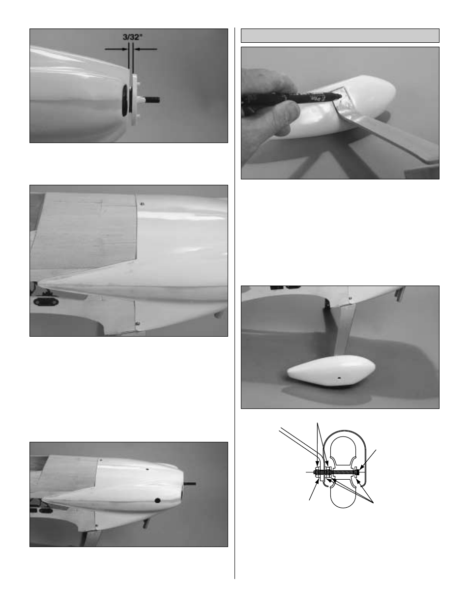 Install the wheel pants | Great Planes RV-4 40 Kit - GPMA0180 User Manual | Page 43 / 52