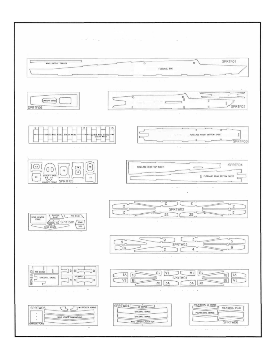 Great Planes Spirit 2-Meter Sailplane Kit - GPMA0530 User Manual | Page 4 / 40