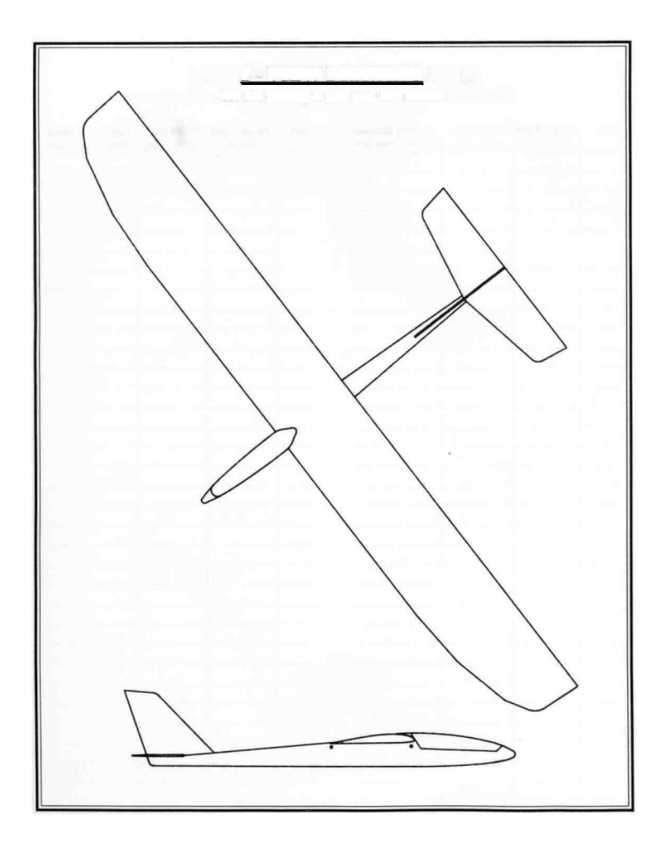 2 - view drawing | Great Planes Spirit 2-Meter Sailplane Kit - GPMA0530 User Manual | Page 40 / 40