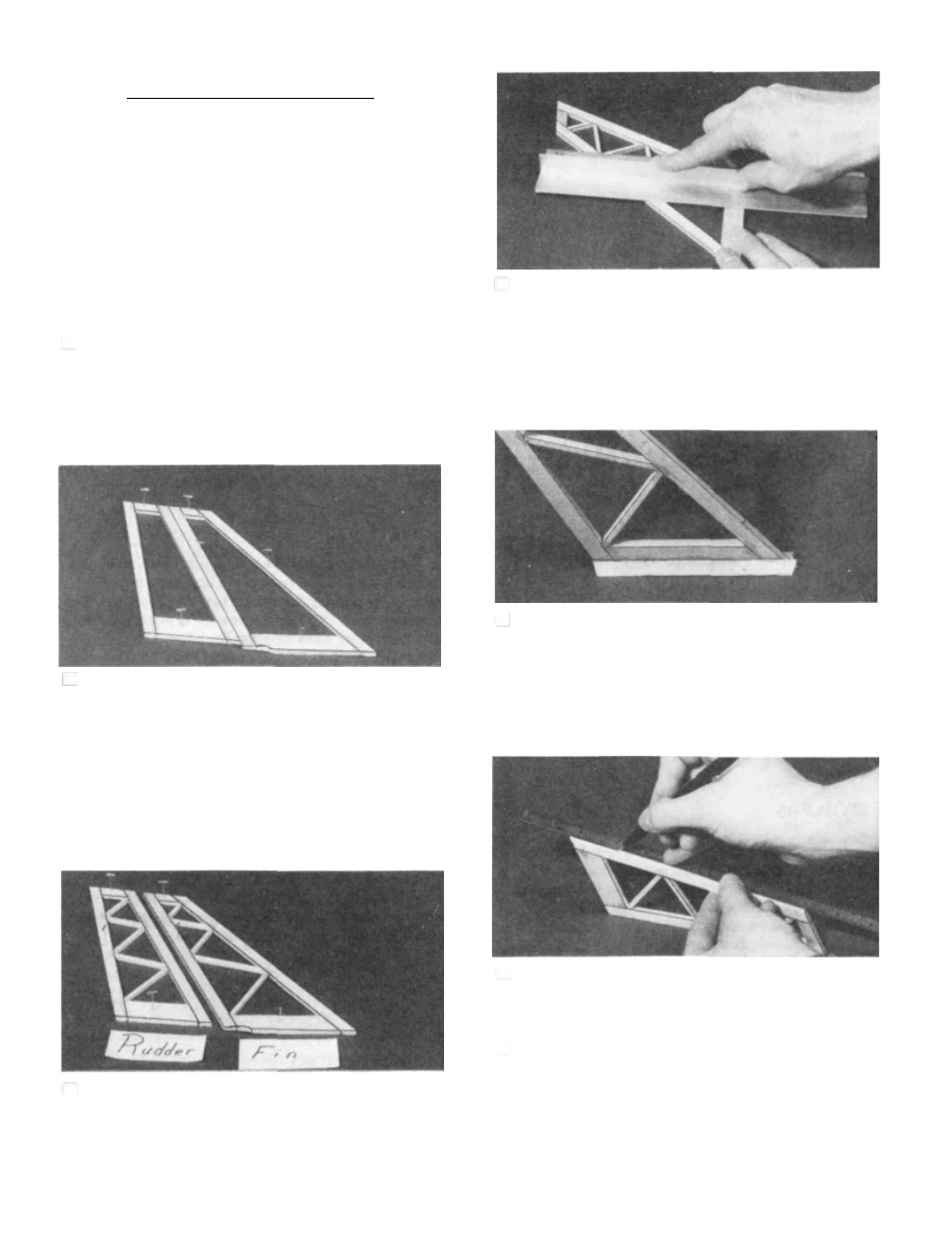 Tail feathers | Great Planes Spirit 2-Meter Sailplane Kit - GPMA0530 User Manual | Page 6 / 40