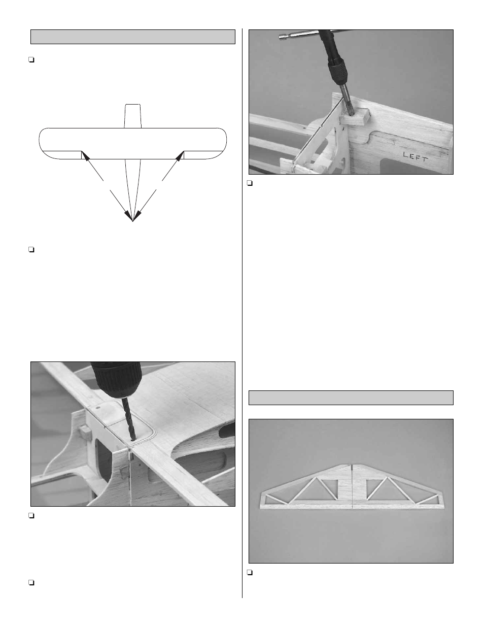 Mount the stabilizer & fin, Mount the wing to the fuselage | Great Planes T-Craft 20 Kit - GPMA0155 User Manual | Page 29 / 50