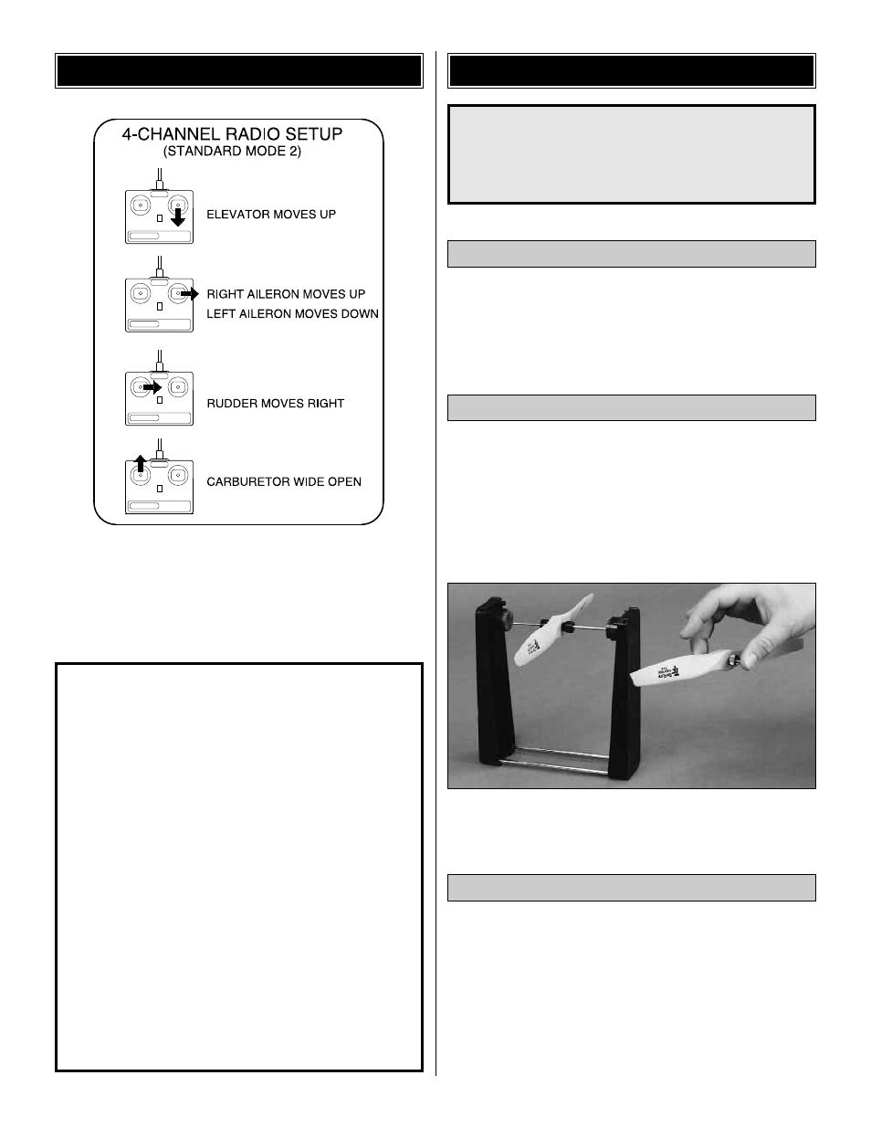 Preflight, Set the control throws | Great Planes T-Craft 20 Kit - GPMA0155 User Manual | Page 45 / 50