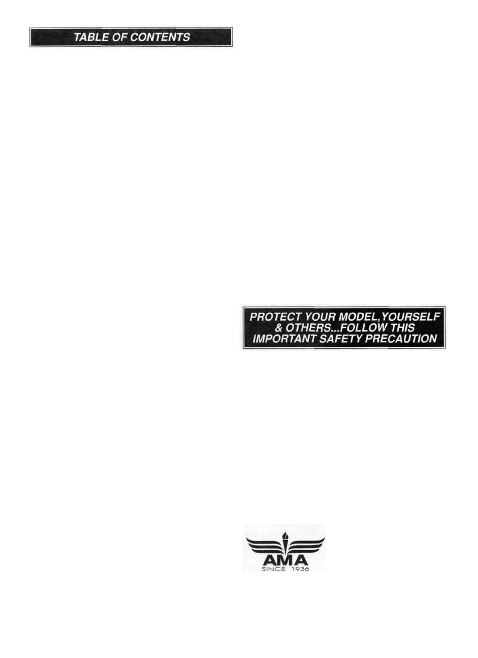 Great Planes Ultimate Biplane 40 Kit - GPMA0240 User Manual | Page 2 / 48