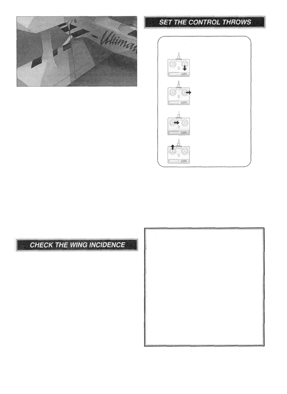 Great Planes Ultimate Biplane 40 Kit - GPMA0240 User Manual | Page 43 / 48