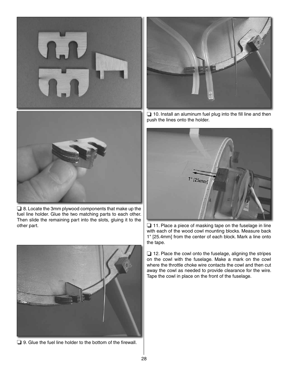 Great Planes 25% Pitts M-12S 50cc ARF - GPMA1421 User Manual | Page 28 / 40