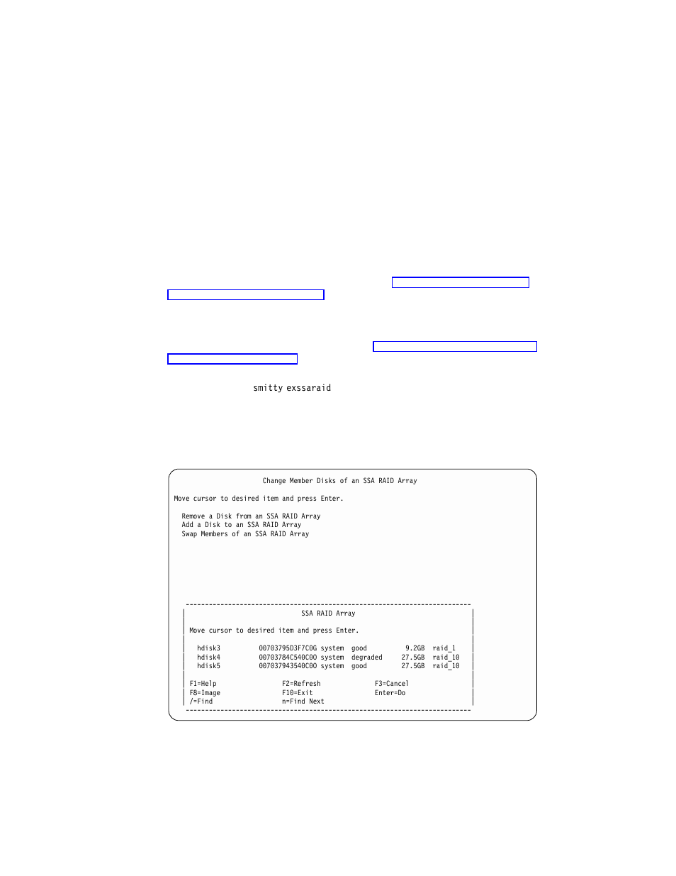 Installing a replacement disk drive, Installing a replacement disk drive” on | Compex Systems Advanced SerialRAID Adapters SA33-3285-02 User Manual | Page 115 / 531