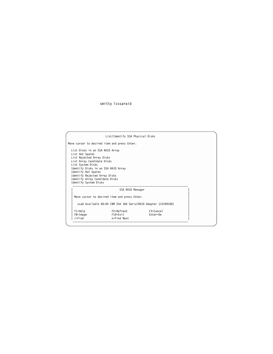 Listing array candidate disk drives | Compex Systems Advanced SerialRAID Adapters SA33-3285-02 User Manual | Page 135 / 531