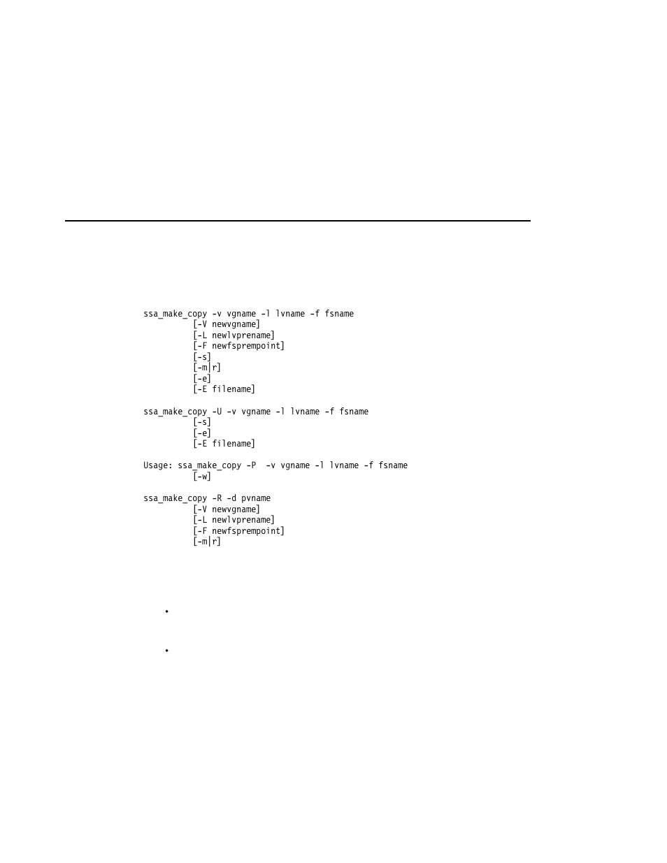 Ssa_make_copy command, Purpose, Syntax | Description | Compex Systems Advanced SerialRAID Adapters SA33-3285-02 User Manual | Page 181 / 531
