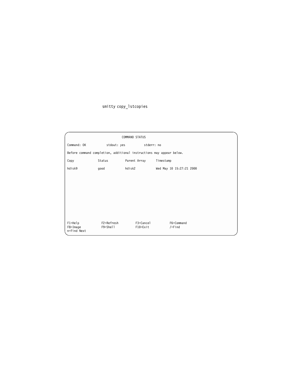 List all uncoupled copies | Compex Systems Advanced SerialRAID Adapters SA33-3285-02 User Manual | Page 201 / 531