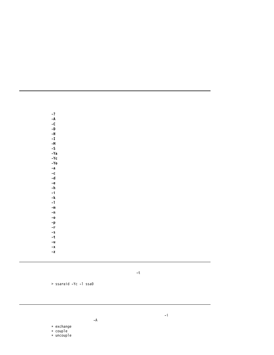 Options, Object types, Instruct types | Compex Systems Advanced SerialRAID Adapters SA33-3285-02 User Manual | Page 258 / 531