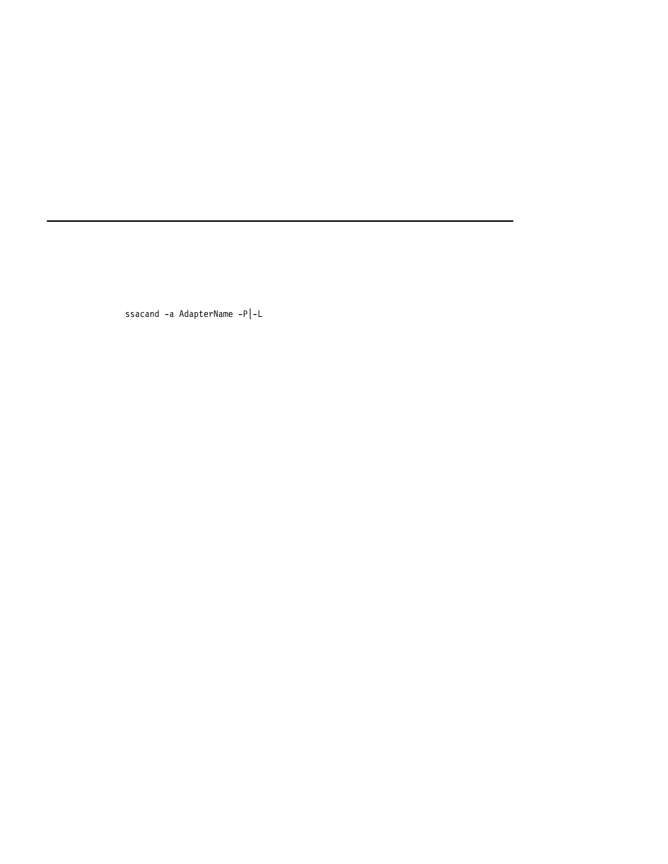 Ssacand command, Purpose, Syntax | Description, Flags | Compex Systems Advanced SerialRAID Adapters SA33-3285-02 User Manual | Page 364 / 531