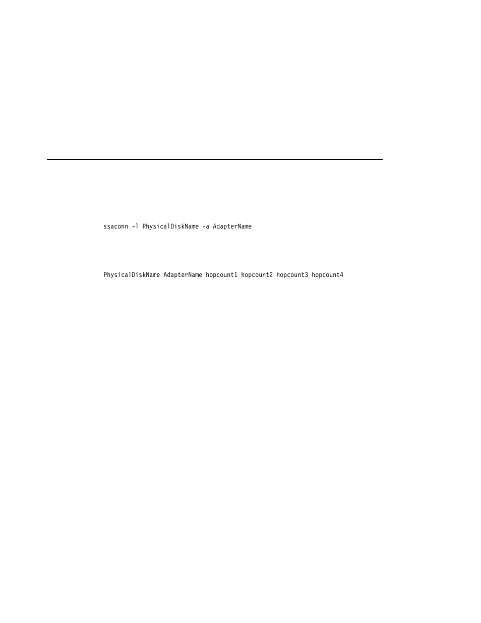 Ssaconn command, Purpose, Syntax | Description, Flags | Compex Systems Advanced SerialRAID Adapters SA33-3285-02 User Manual | Page 367 / 531