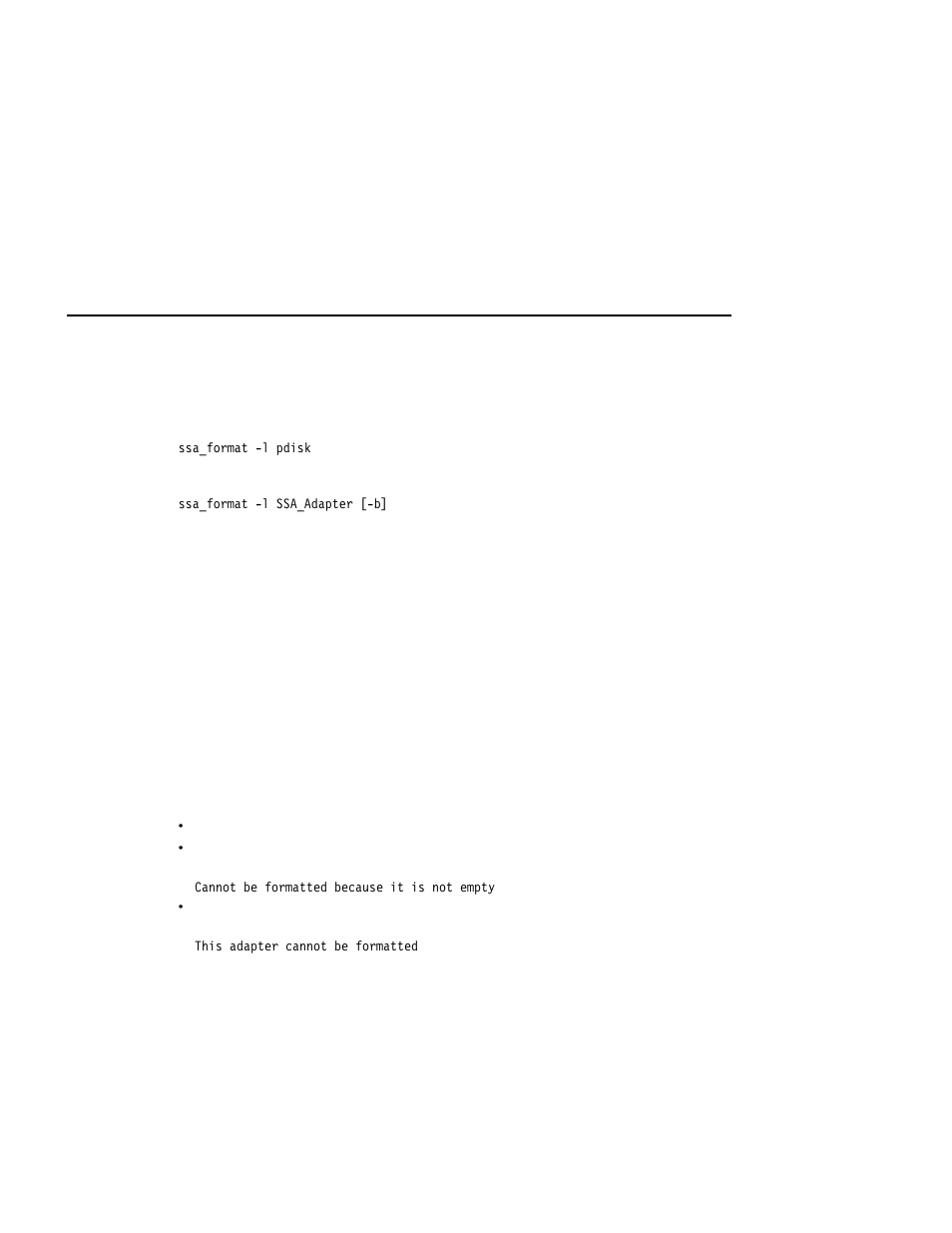 Ssa_format command, Purpose, Syntax | Description, Flags | Compex Systems Advanced SerialRAID Adapters SA33-3285-02 User Manual | Page 378 / 531