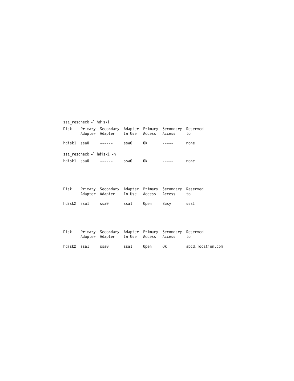 Examples, Return codes | Compex Systems Advanced SerialRAID Adapters SA33-3285-02 User Manual | Page 387 / 531