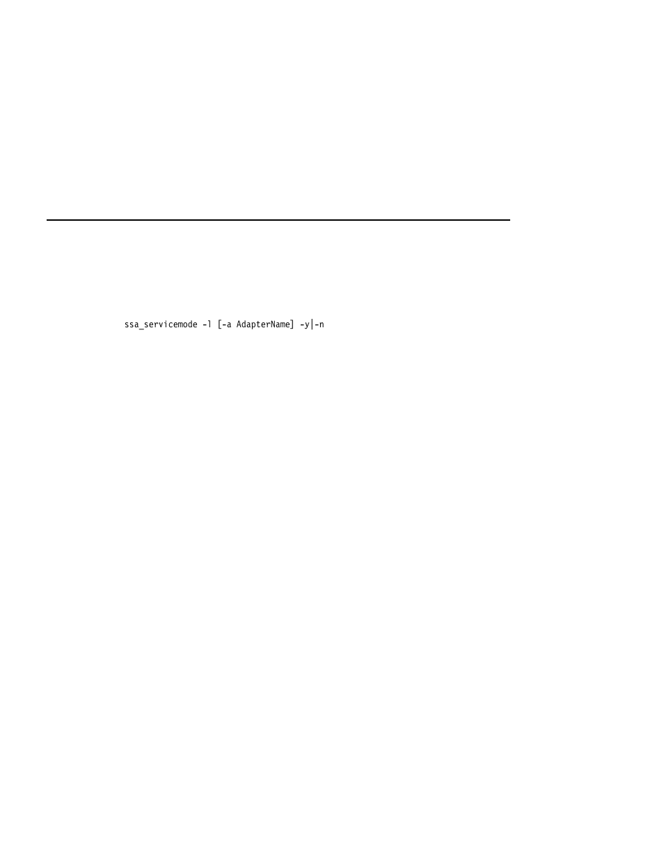 Ssa_servicemode command, Purpose, Syntax | Description, Flags, Output | Compex Systems Advanced SerialRAID Adapters SA33-3285-02 User Manual | Page 388 / 531