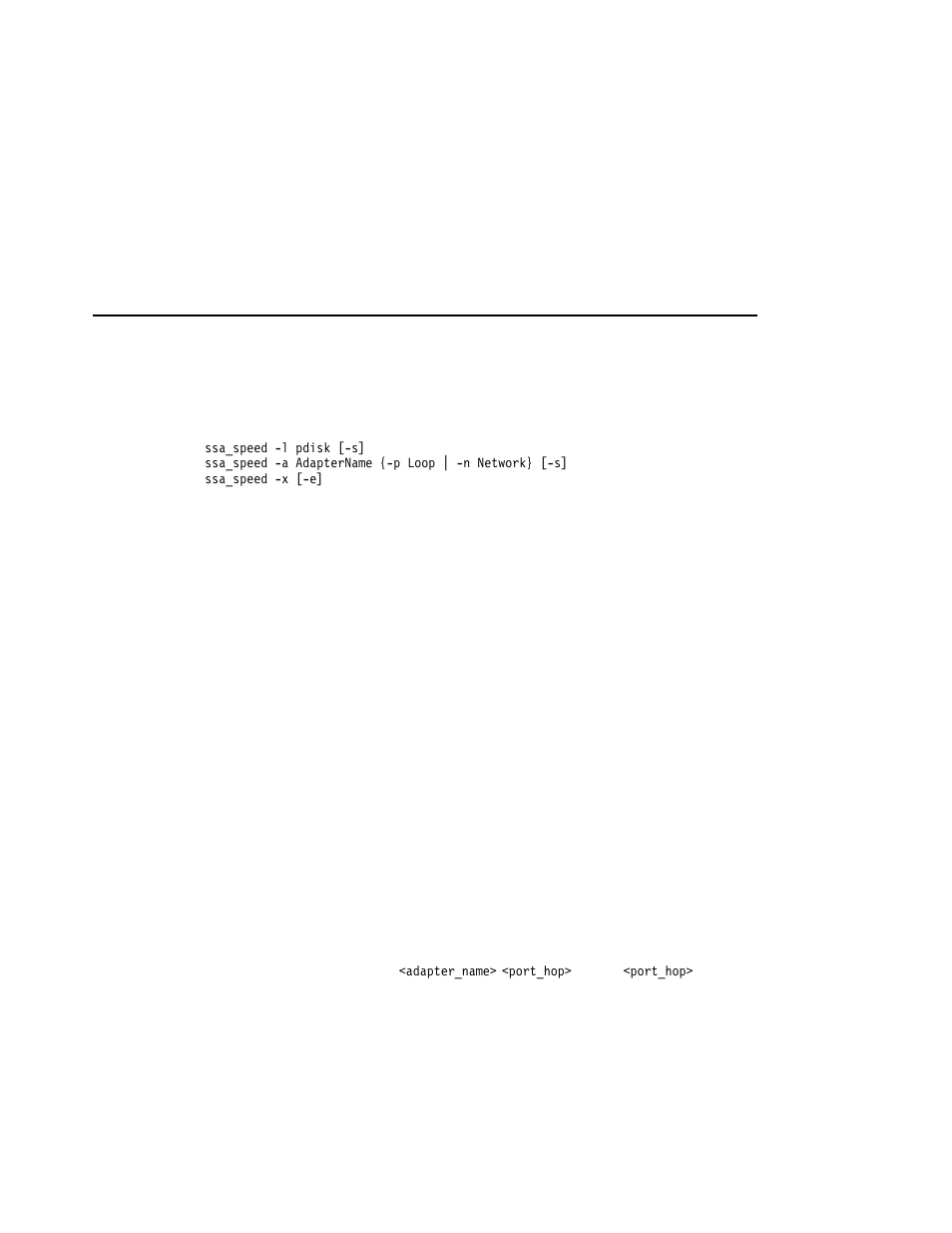 Ssa_speed command, Purpose, Syntax | Description, Flags | Compex Systems Advanced SerialRAID Adapters SA33-3285-02 User Manual | Page 389 / 531