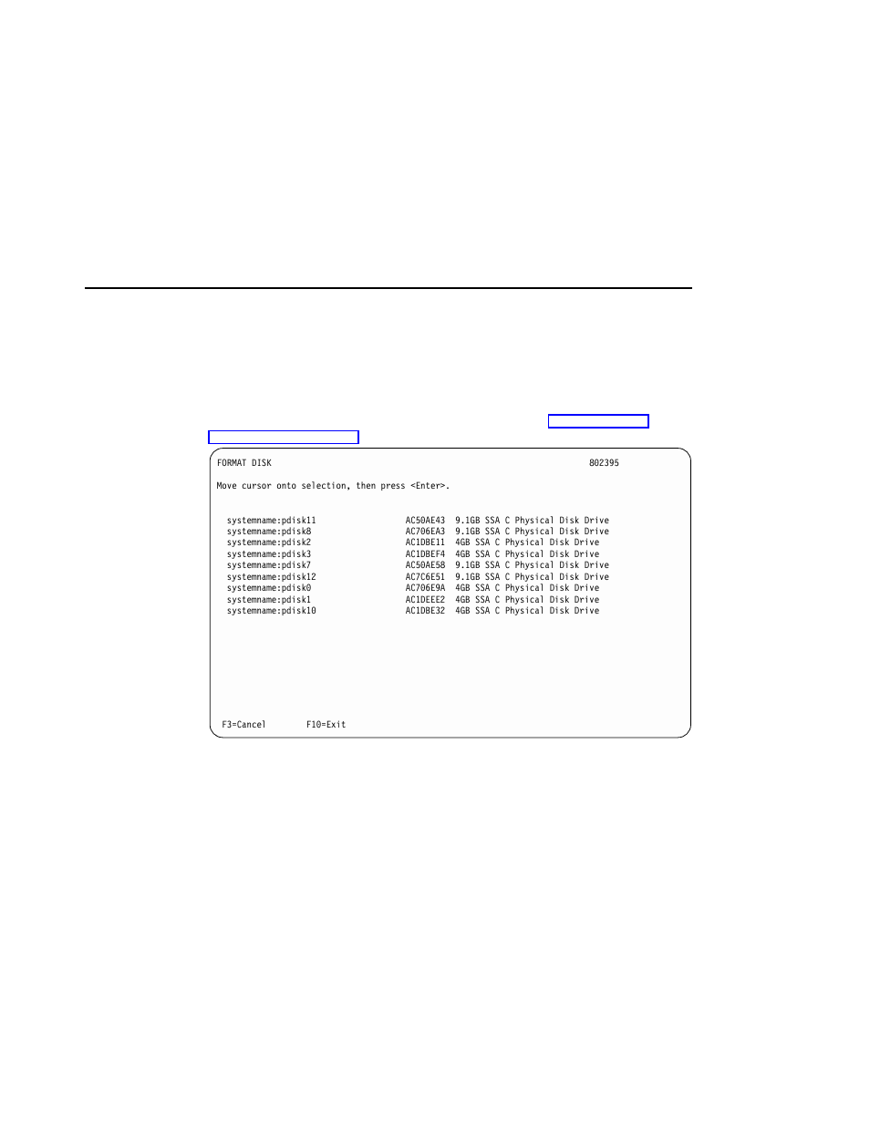 Format disk service aid | Compex Systems Advanced SerialRAID Adapters SA33-3285-02 User Manual | Page 409 / 531