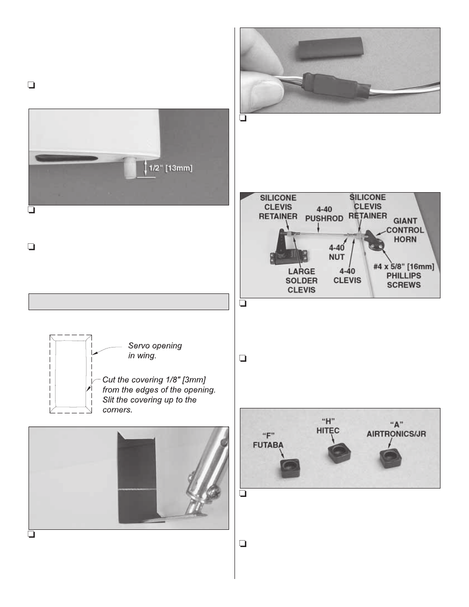 Great Planes 27% Extra 330S ARF - GPMA1413 User Manual | Page 10 / 44
