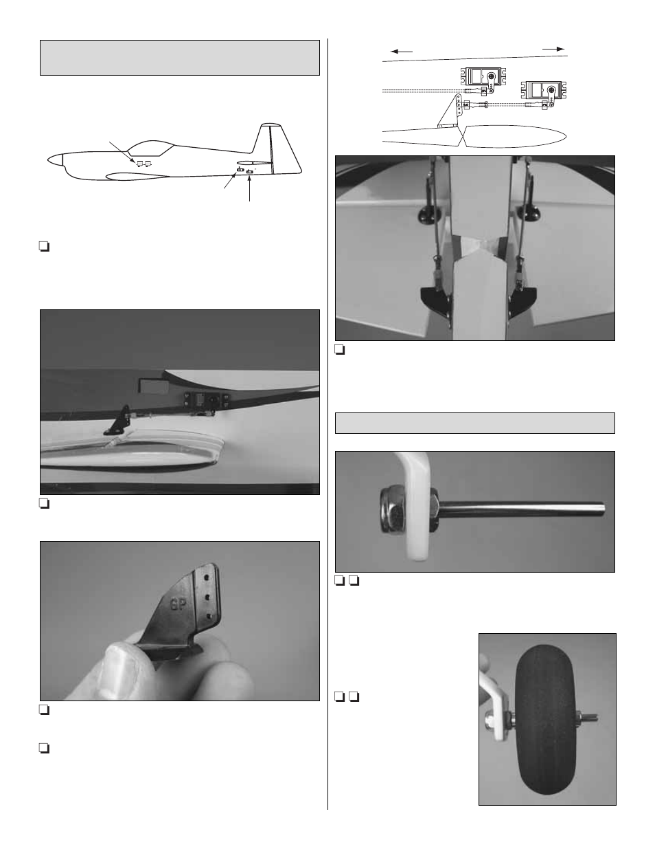 Install the landing gear | Great Planes CAP 232 1.60 ARF - GPMA1410 User Manual | Page 17 / 36
