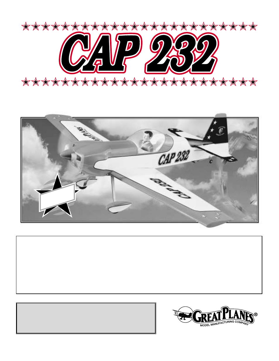 Great Planes CAP 232 40 Kit - GPMA0232 User Manual | 44 pages