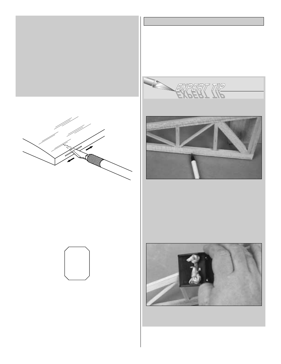 Finish the tail surfaces | Great Planes CAP 232 40 Kit - GPMA0232 User Manual | Page 10 / 44