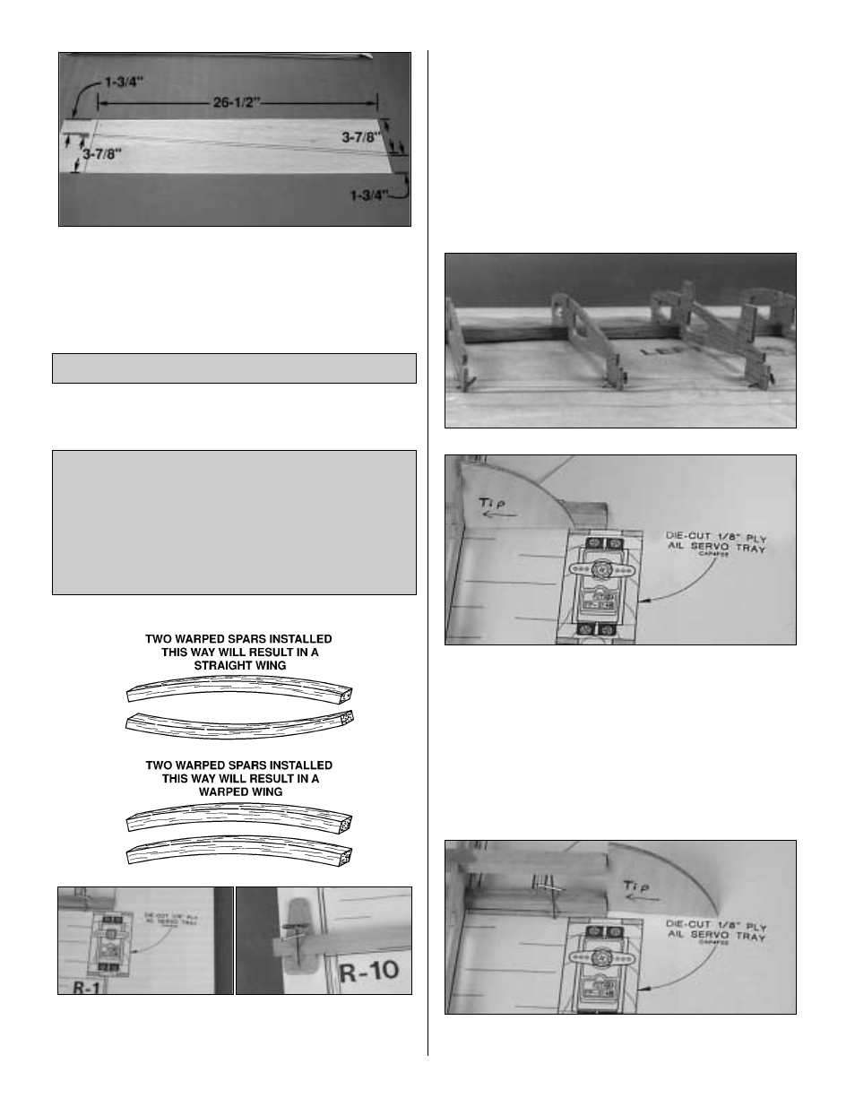 Build the wing panels | Great Planes CAP 232 40 Kit - GPMA0232 User Manual | Page 12 / 44