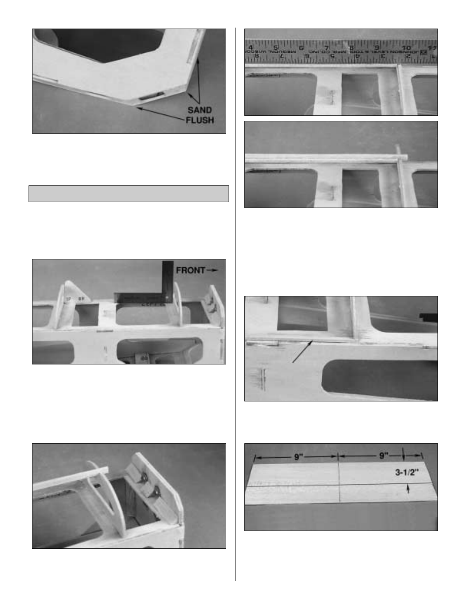 Build the front fuselage deck | Great Planes CAP 232 40 Kit - GPMA0232 User Manual | Page 25 / 44
