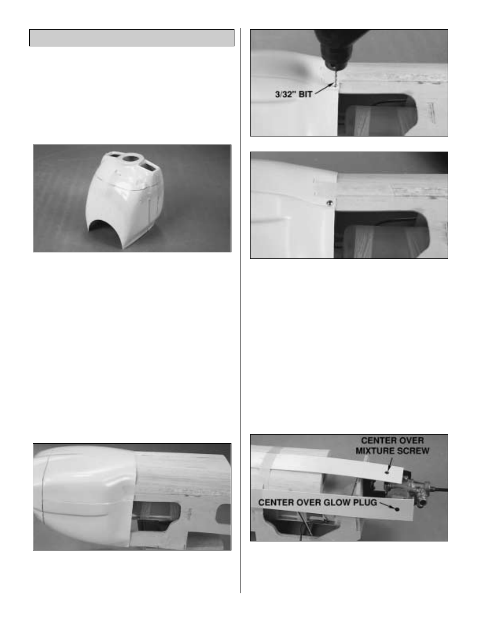 Assemble the cowl | Great Planes CAP 232 40 Kit - GPMA0232 User Manual | Page 36 / 44