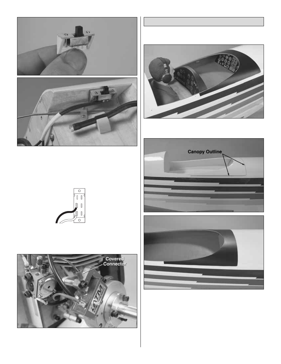 Finish the cockpit | Great Planes Christen Eagle ARF - GPMA1217 User Manual | Page 33 / 52