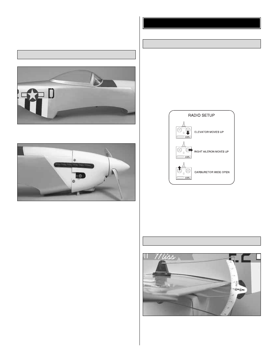 Great Planes Combat Mustang ARF - GPMA1475 User Manual | Page 14 / 20