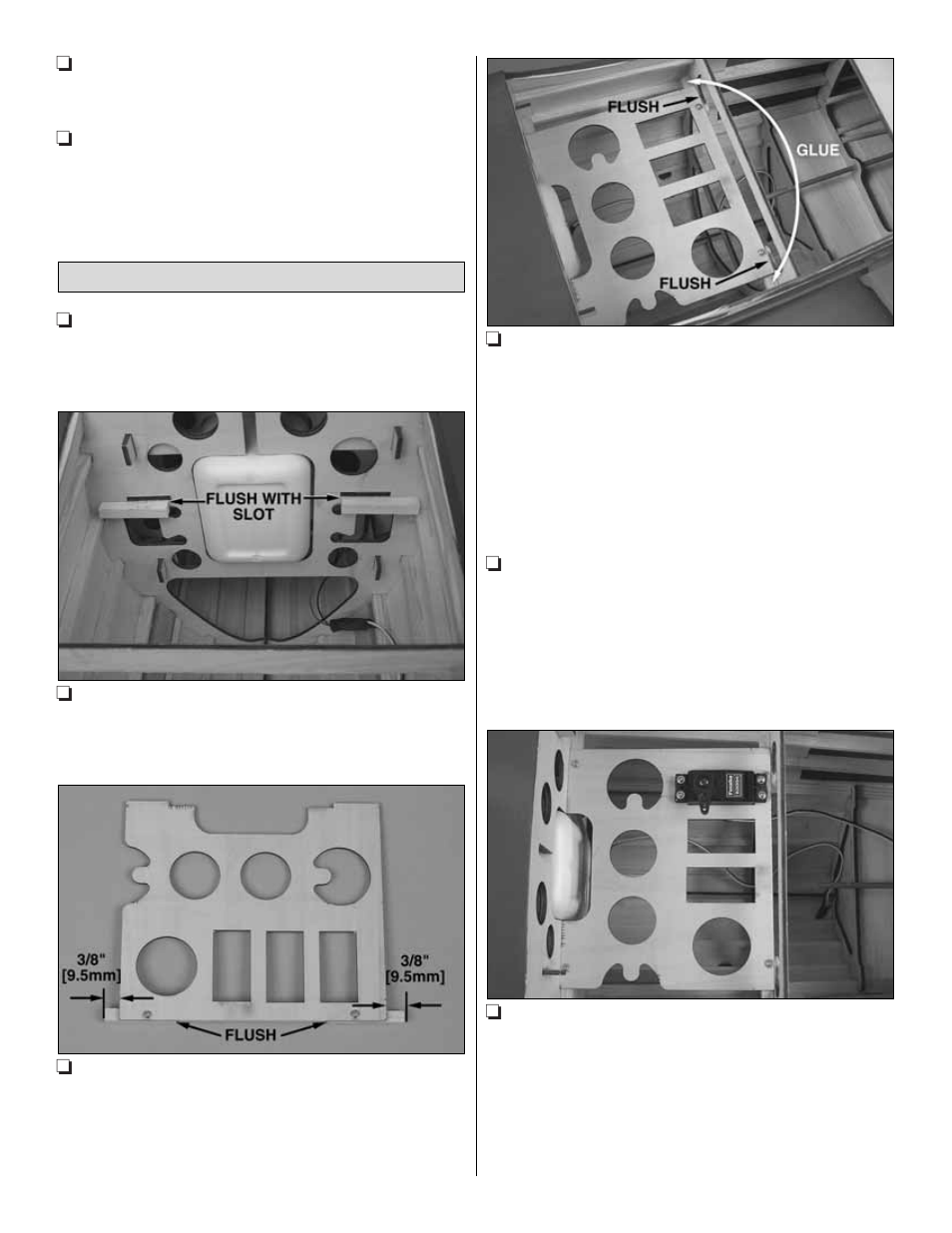 Great Planes Curtis P-6E Hawk ARF 1/5 Scale - GPMA1219 User Manual | Page 16 / 36
