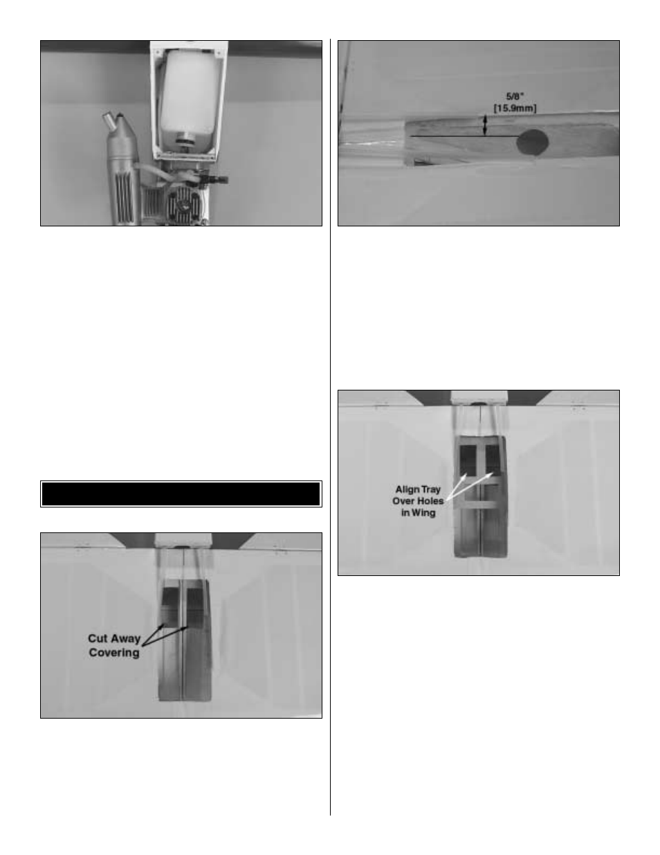Radio installation | Great Planes Dazzler 40 ARF - GPMA1038 User Manual | Page 10 / 20