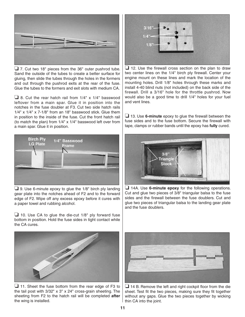 Great Planes Dazzler 40 Kit - GPMA0480 User Manual | Page 11 / 20