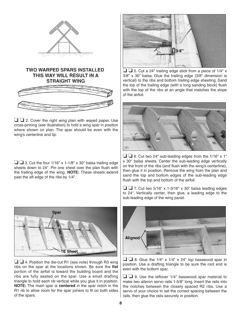 Great Planes Dazzler 40 Kit - GPMA0480 User Manual | Page 8 / 20