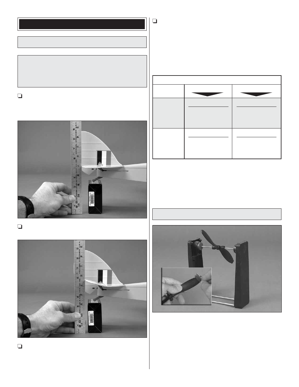 Balance the propeller | Great Planes de Havilland Tiger Moth EP ARF - GPMA1134 User Manual | Page 11 / 16