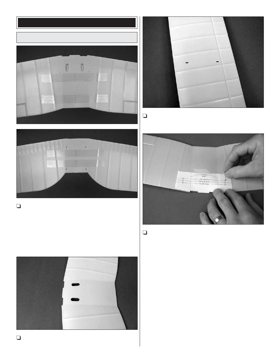 Assembly mount the wings | Great Planes de Havilland Tiger Moth EP ARF - GPMA1134 User Manual | Page 4 / 16