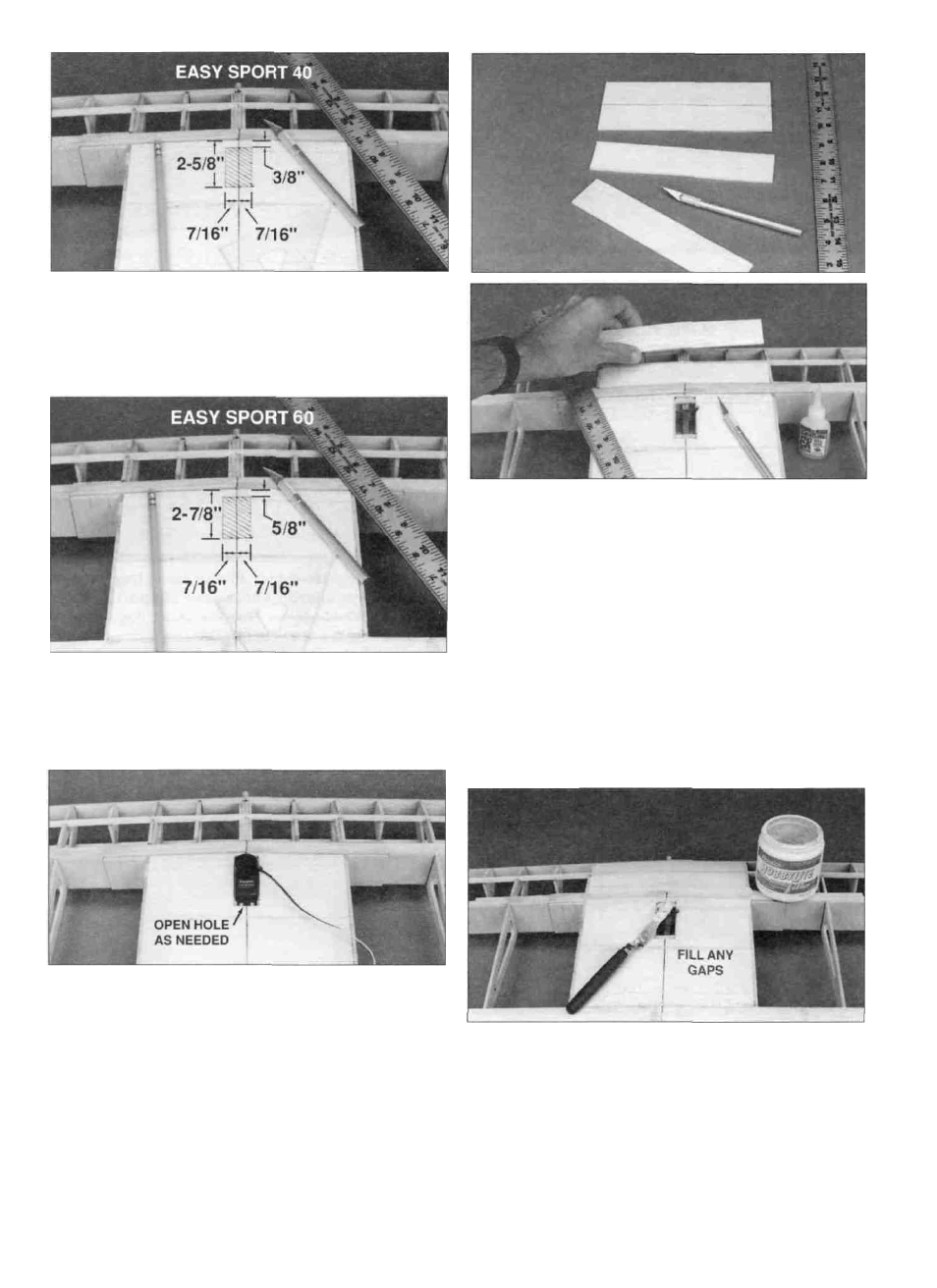 Great Planes ESP6 Easy Sport 60 - GPMA0152 User Manual | Page 20 / 56