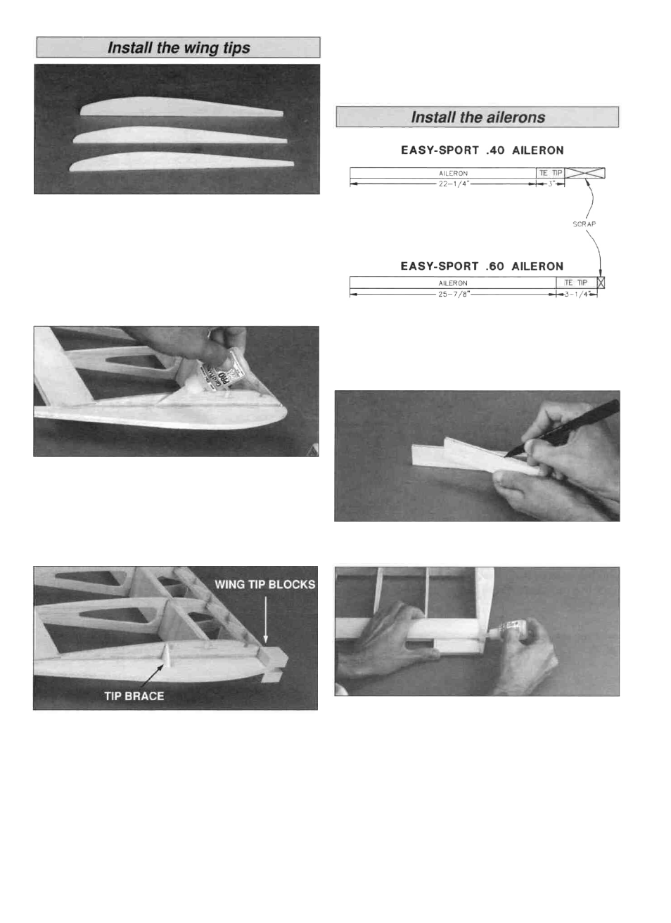 Great Planes ESP6 Easy Sport 60 - GPMA0152 User Manual | Page 21 / 56