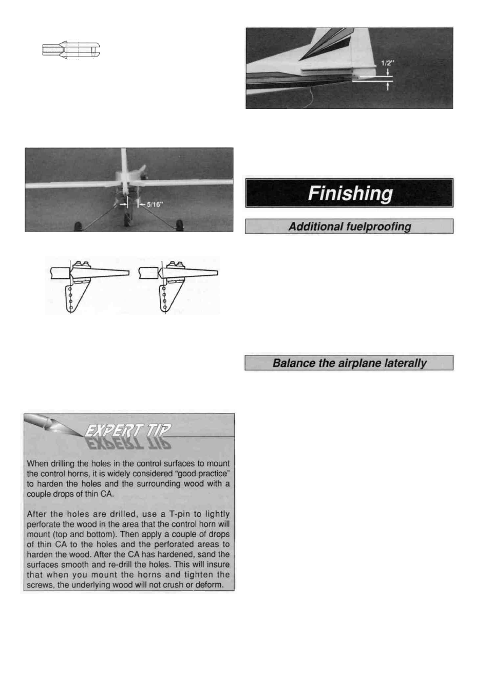 Correct incorrect | Great Planes ESP6 Easy Sport 60 - GPMA0152 User Manual | Page 46 / 56