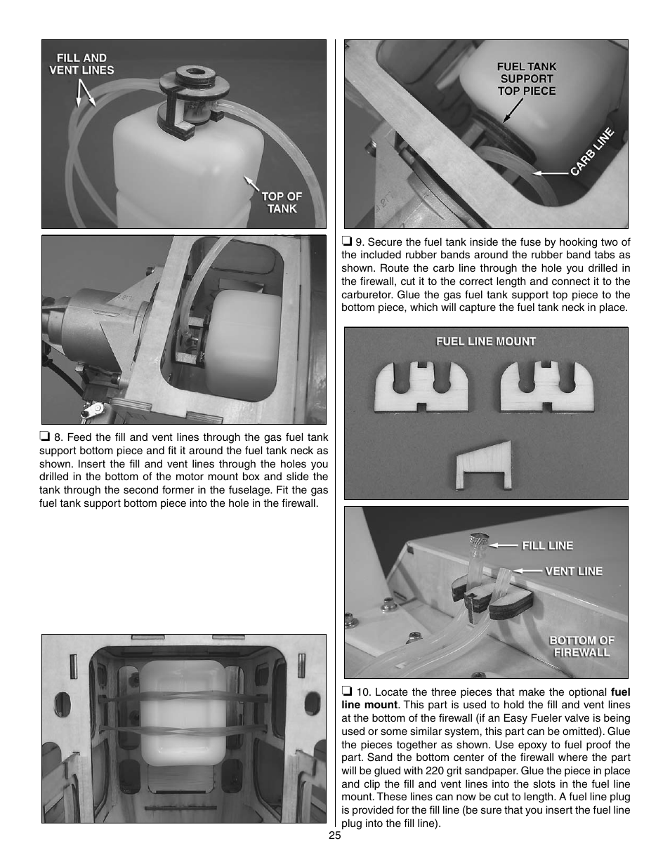 Great Planes Edge 540 1.60-43cc Performance Series ARF - GPMA1414 User Manual | Page 25 / 56