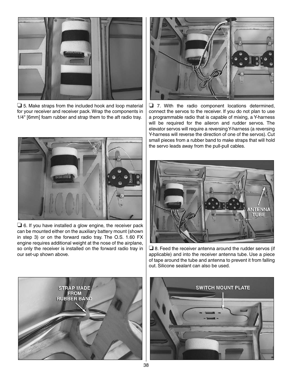 Great Planes Edge 540 1.60-43cc Performance Series ARF - GPMA1414 User Manual | Page 38 / 56