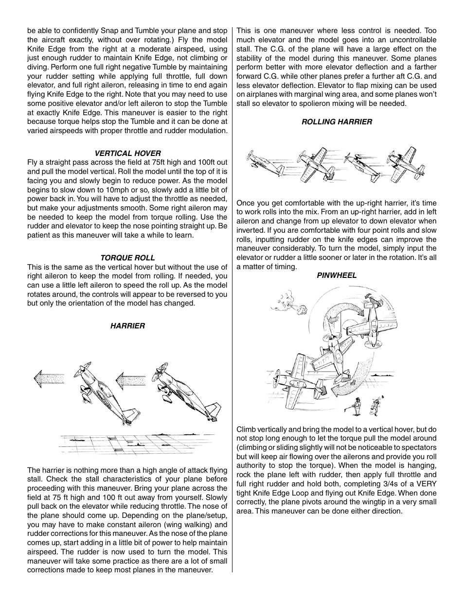 Great Planes Edge 540 1.60-43cc Performance Series ARF - GPMA1414 User Manual | Page 52 / 56