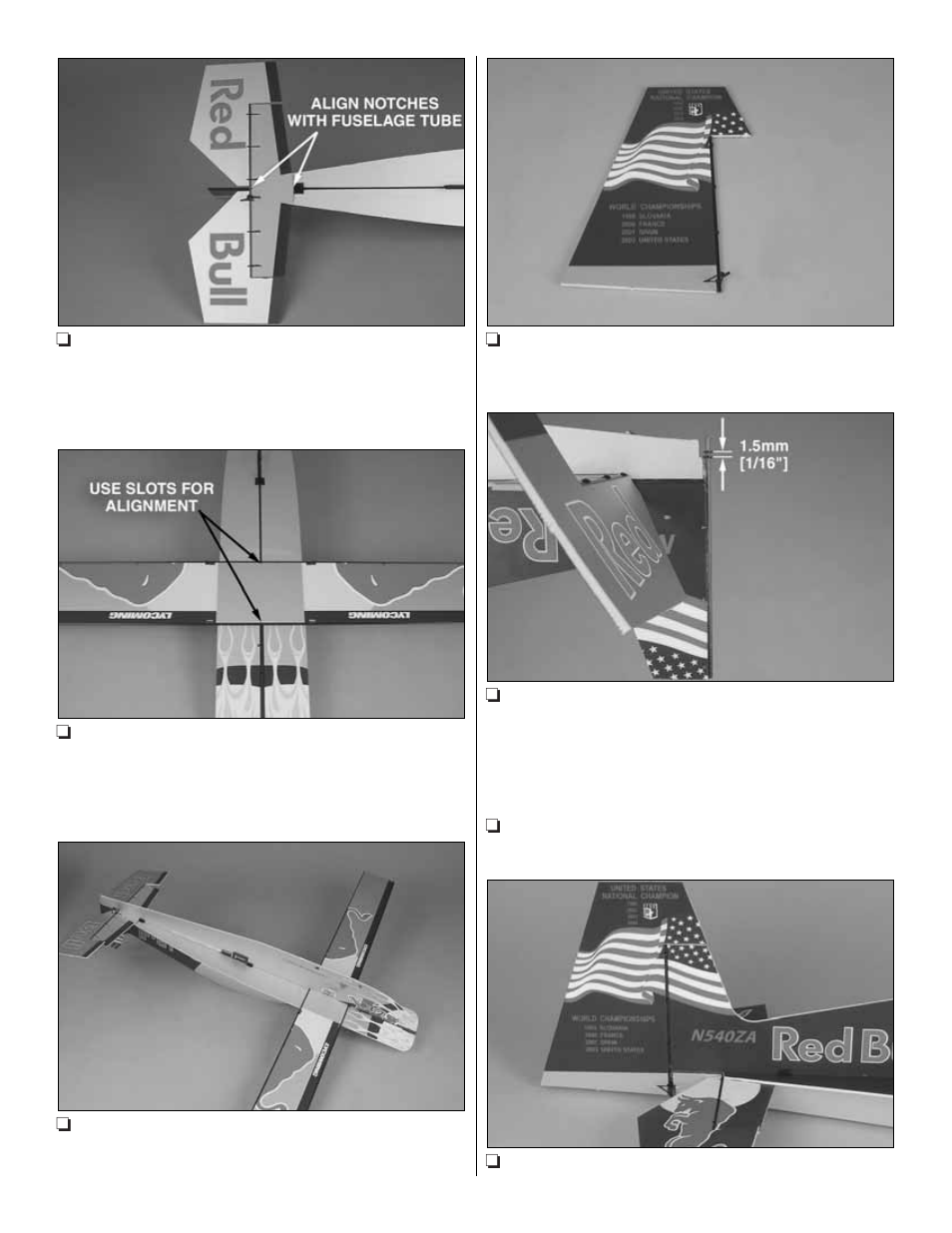 Great Planes Edge 540 FlatOuts 3D EP ARF - GPMA1113 User Manual | Page 11 / 24